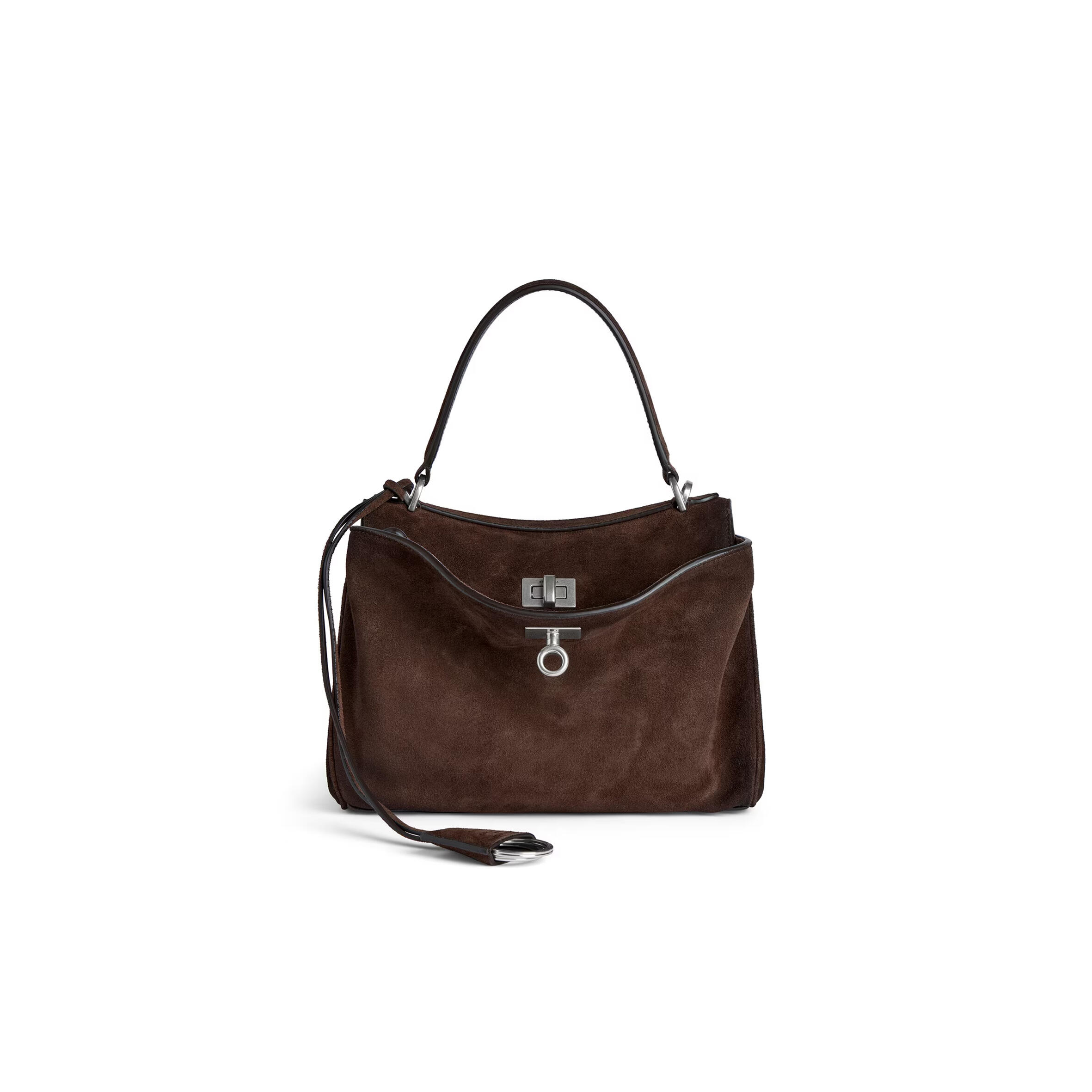 Ba1en*iaga women''s rodeo handbag mini in espresso 8437122ab4g2308 (23*17*10cm)